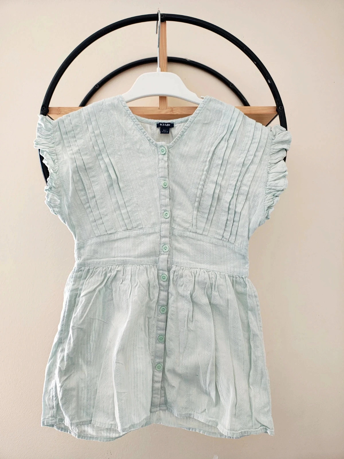 4 ans robe été kiabi vert d eau